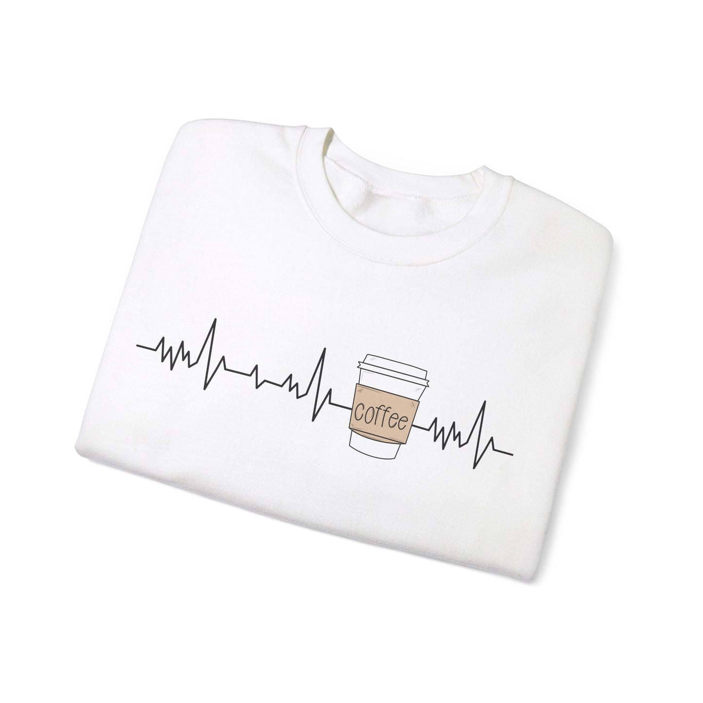 'Coffee Heartbeat' Jumper