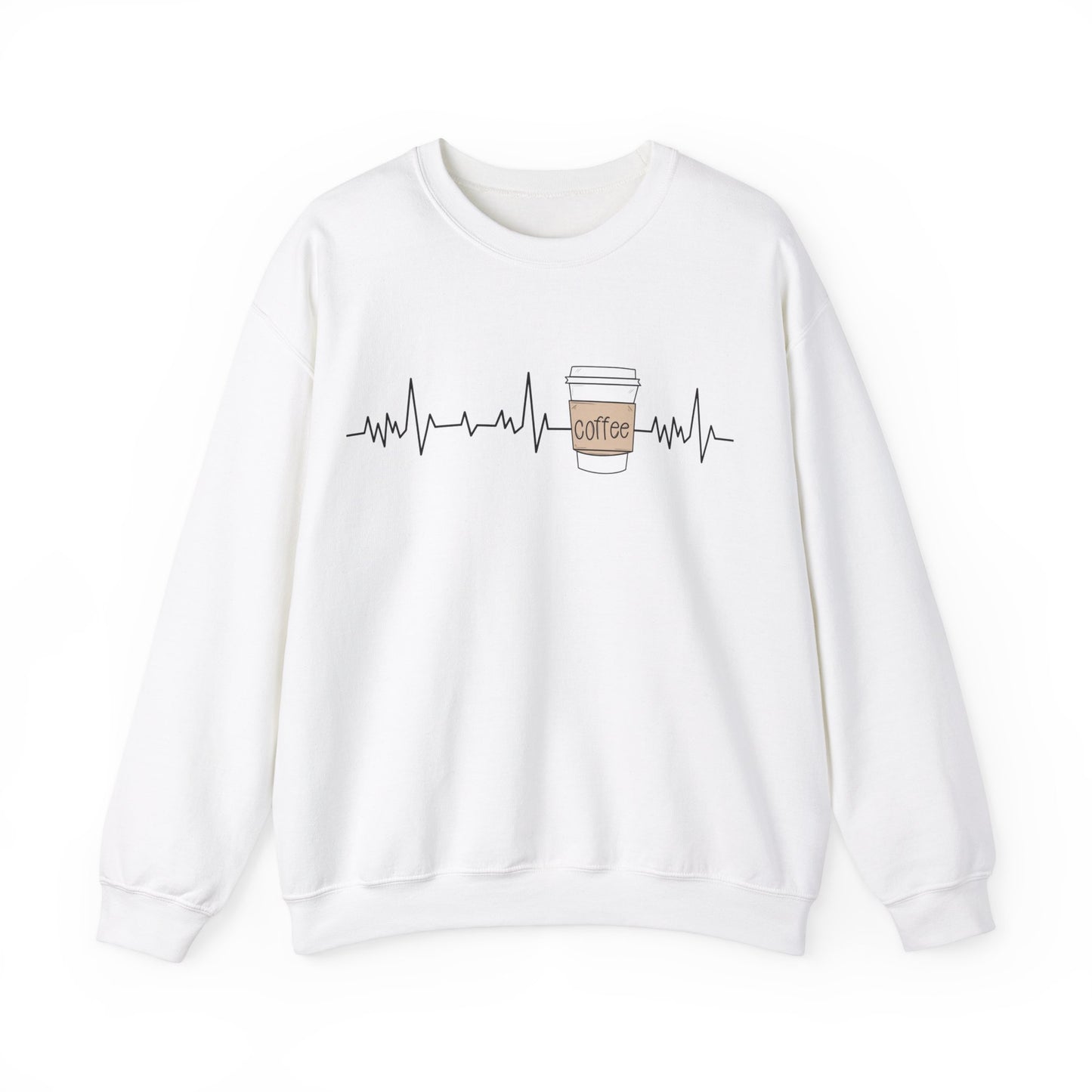 'Coffee Heartbeat' Jumper