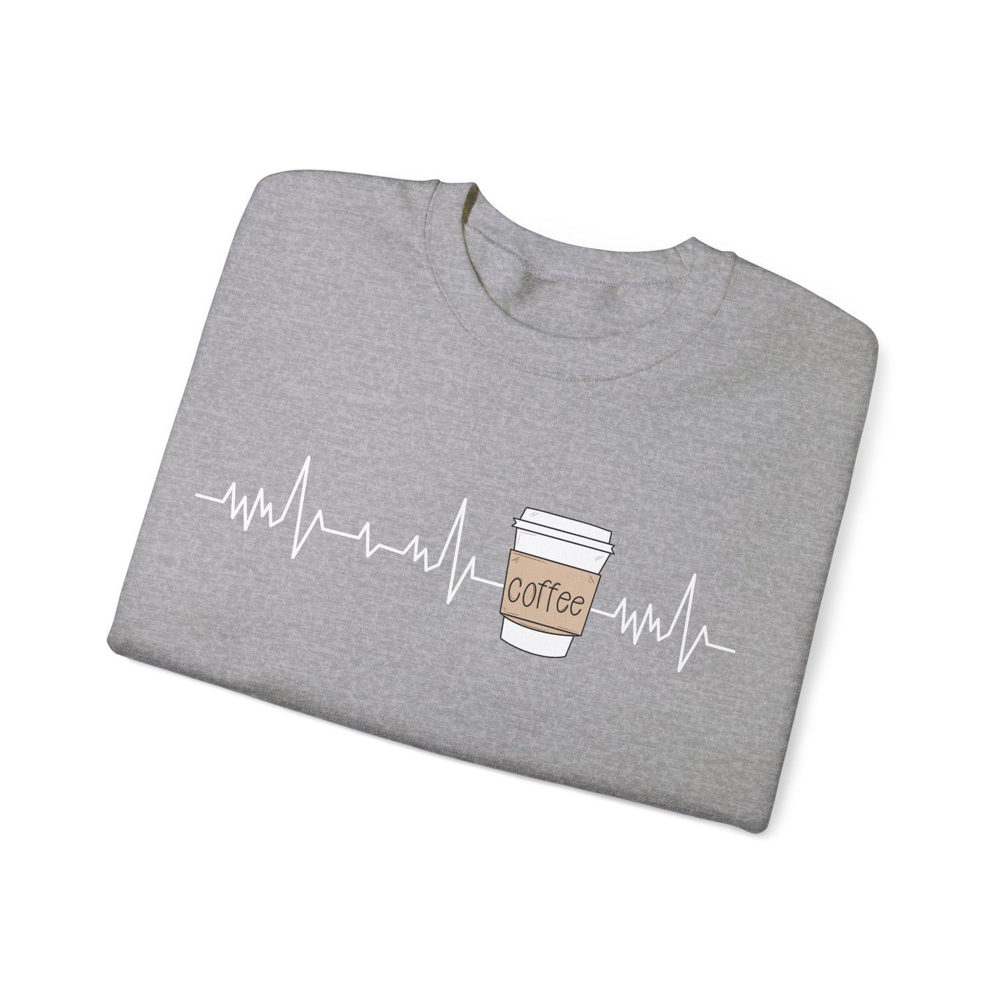 'Coffee Heartbeat' Jumper