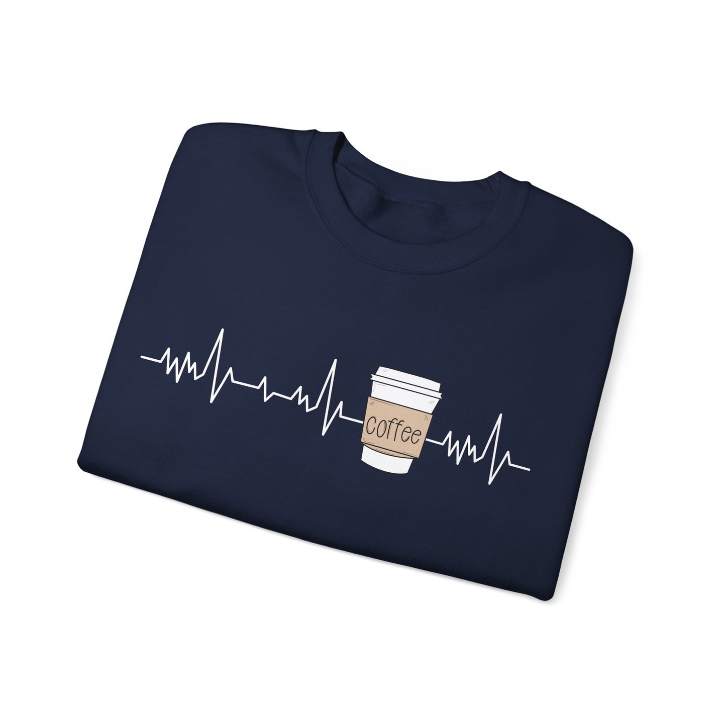 'Coffee Heartbeat' Jumper