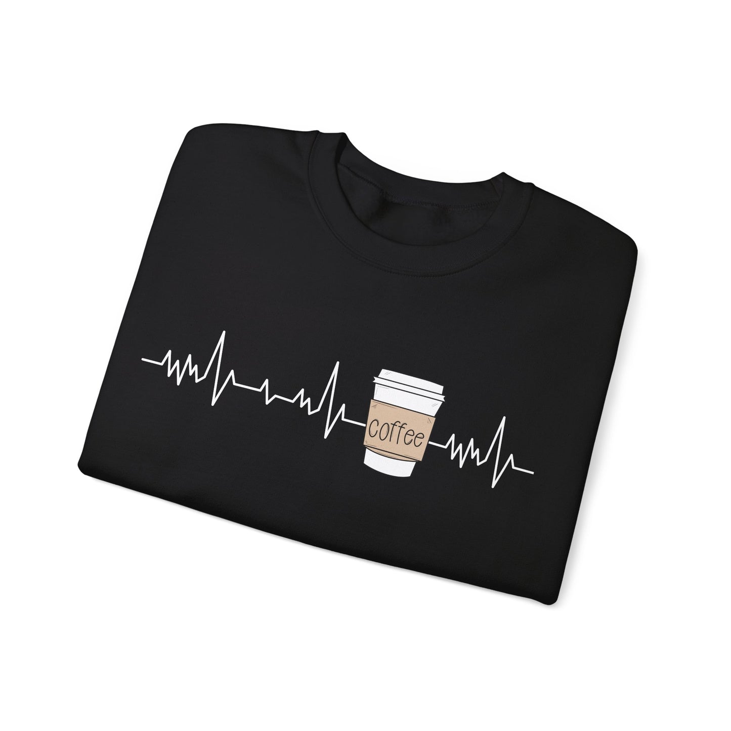 'Coffee Heartbeat' Jumper